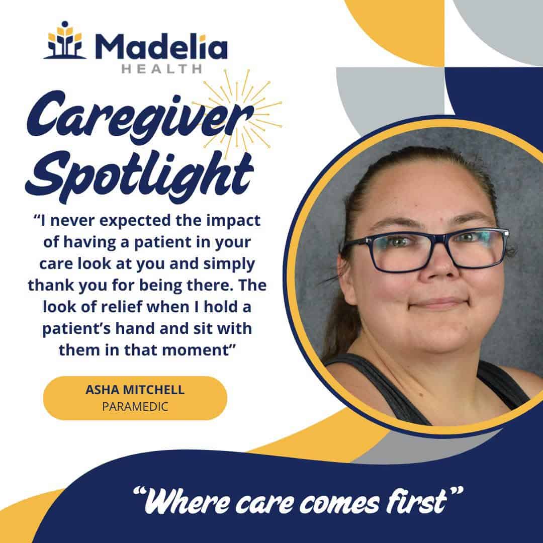 Caregiver Spotlight EMT - Madelia Health